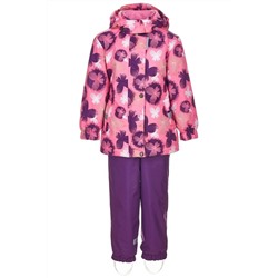 Комплект-костюм девочке на весну-осень, SHEILA  806 Розовый с бабочками