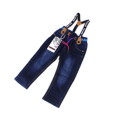 Рост 95-98. Детские джинсы Ahr_Ami цвета темного индиго.