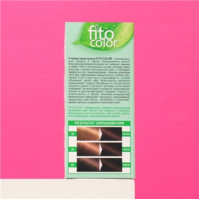 Стойкая крем-краска для волос Fitocolor, тон горький шоколад, 115 мл