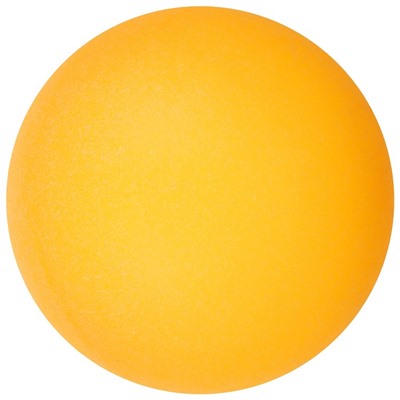 Мяч для настольного тенниса 40 мм, набор 12 шт, цвет оранжевый