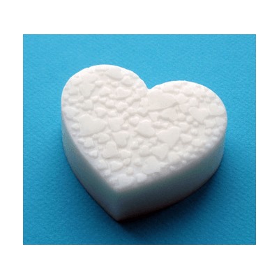Форма для мыла пластиковая (ЛЮБ) - Фигурное сердце