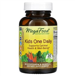 MegaFood, One Daily, для детей, 30 таблеток
