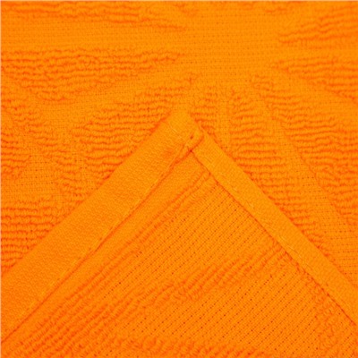 Полотенце махровое Апельсины 30х50см, оранжевый, хл 100%, 400г/м2