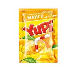 Растворимый напиток YUPI Манго1кор*6бл*24шт,15г