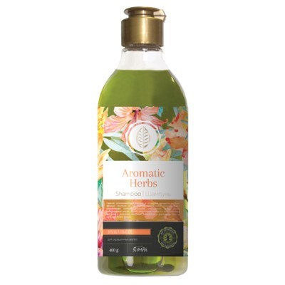 РОМАКС Aromatic Herbs Шампунь Вербена и гибискус 400г