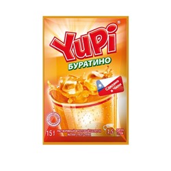 Растворимый напиток YUPI Буратино 1кор*6бл*24шт 15гр.