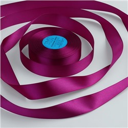 Лента атласная, 25 мм × 33 ± 2 м, цвет светло-лиловый №027