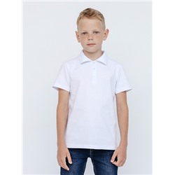 CWJB 63158-20 Рубашка-поло для мальчика,белый