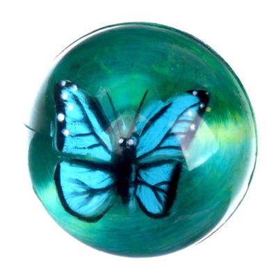 Мяч «Бабочки», 4,2 см, виды МИКС