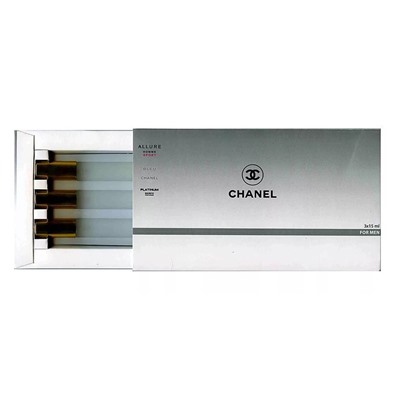 Подарочный набор Chanel For Men 3x15 ml