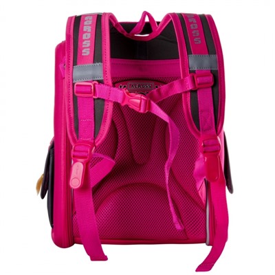 Школьный Рюкзак Across с котенком розовый ACR19-195-10