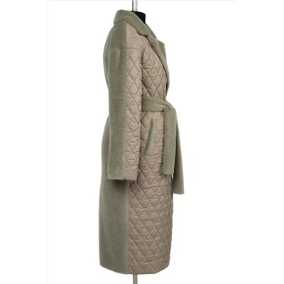 01-11602 Пальто женское демисезонное (пояс)