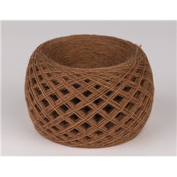 Пряжа в мотке (0,2% коричневый цвет), Название товара в несколько строчек. Носки из бамбука