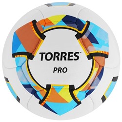 Мяч футбольный TORRES Pro, PU, ручная сшивка, 14 панели, размер 5