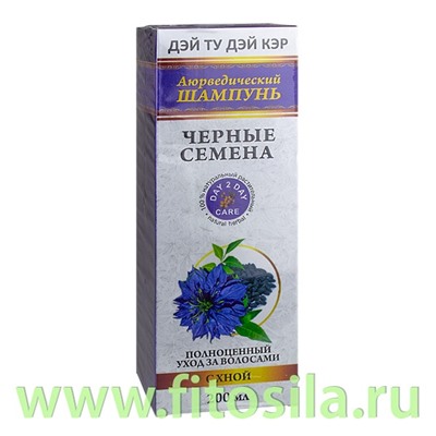 Аюрведический шампунь для волос "Дэй Ту Дэй Кэр" Черные семена, 200 мл