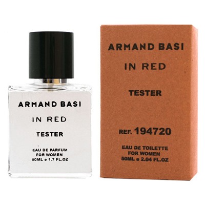 Tester Dubai Armand Basi In Red edt 50 ml