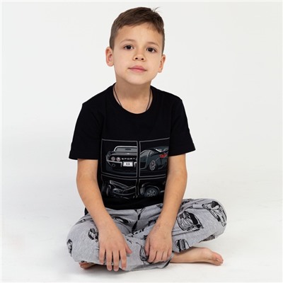 Пижама детская для мальчика KAFTAN "Cars" рост 98-104 (30)