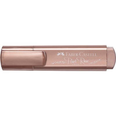 Маркер Текстовыделитель Faber-Castell TL 46 Metallic, мерцающий розовый, 1 - 5 мм, 154626