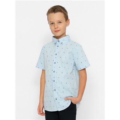CWJB 63281-43 Рубашка для мальчика,голубой