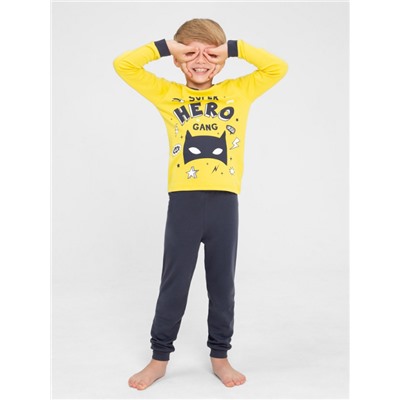 CWKB 50138-30 Комплект для мальчика (джемпер, брюки),желтый