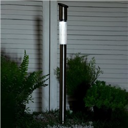 Фонарь садовый на солнечной батарее "Столбик" 70 см, d-4,9 см, 1 led, металл