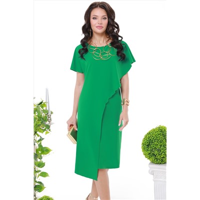 Платье нарядное зеленого цвета