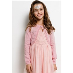 Жакет детский для девочек Monclear светло-розовый