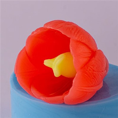 Силиконовая форма для мыла - 3D - Тюльпан № 2