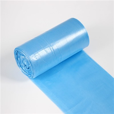 Мешки для мусора «Люкс», 35 л, 10 мкм, 45×60 см, ПНД, 50 шт, цвет синий