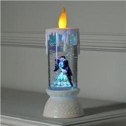 Фигура световая свадебная свеча "Поцелуй", 26х10х10 см, от бат. 2*ААА(не в компл.), RGB