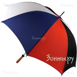 Большой зонт-трость Fulton S652-1780 BlaсkRedNavyWhite Fairway-2