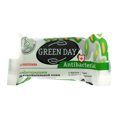 Антибактериальное мыло Green Day, для чувствительной кожи, 90 г
