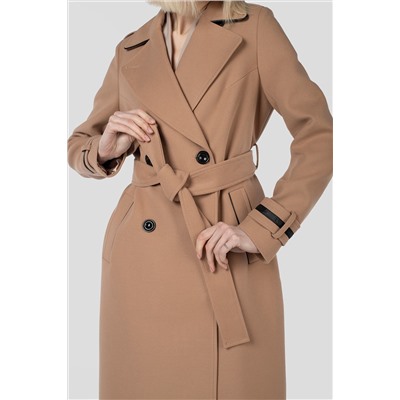 01-11710 Пальто женское демисезонное (пояс)