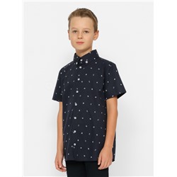 CWJB 63281-41 Рубашка для мальчика,темно-синий