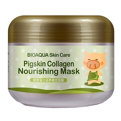 Маска для лица Bioaqua Pigskin Collagen Nourishing Mask 100 g