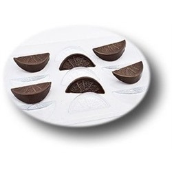 Пластиковая форма для шоколада (БФ) - Шоко-апельсинки