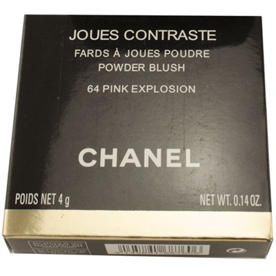 Румяна Chanel Joues Contraste Fards A Joues Poudre Powder Blush № 64 Pink Explosion 4 g