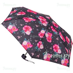Мини зонтик женский Fulton L501-3849 (Трио роз)
