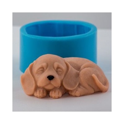 Силиконовая форма для мыла - 3D - Собака 4