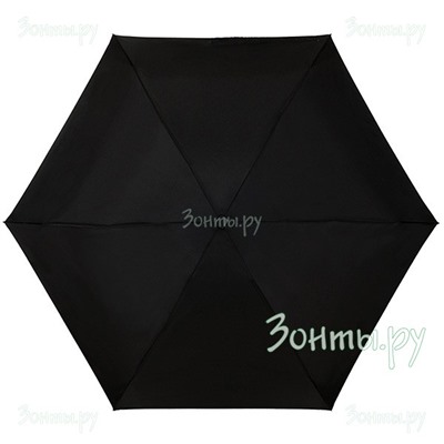 Черный плоский зонт Fulton L369