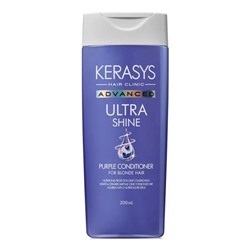 KeraSys Кондиционер для волос фиолетовый Идеальный блонд  / Advanced Ultra Shine Purple, 200 мл