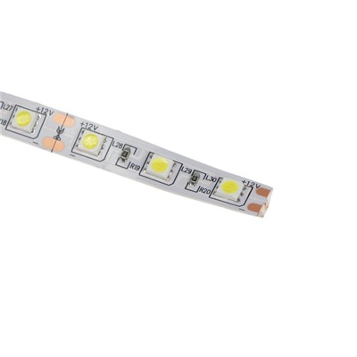 Светодиодная лента Ecola, 12В, SMD5050, 1 м, IP20, 14.4Вт/м, 60 LED/м, 6000К