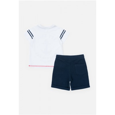 Комплект для мальчиков ((1)сорочка верхняя и (2)шорты) Jetski цветной