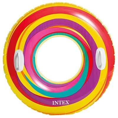 Круг для плавания «Водоворот», d=91 см, от 9 лет, цвета МИКС, 59256NP INTEX