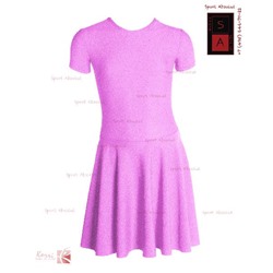 Рейтинговое платье Р 30-011 ПА нежно-фиолетовый