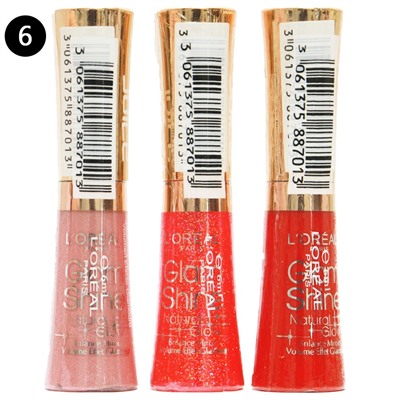 Блеск для губ Loreal 3 Lipgloss Glam Shine №6 6 ml (упаковка)