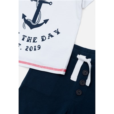Комплект для мальчиков ((1)сорочка верхняя и (2)шорты) Jetski цветной