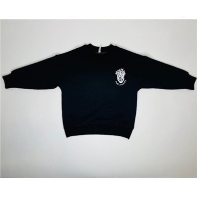 016_БПО Свитшот (пуловер), черный