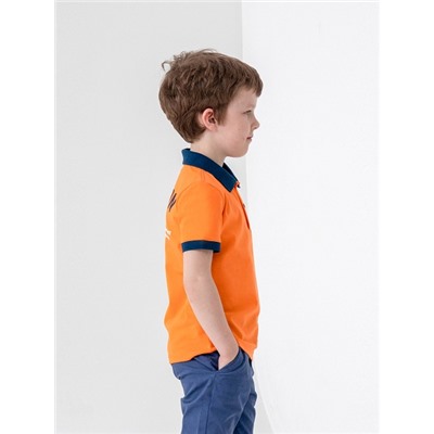 CSKB 63109-29-318 Рубашка-поло для мальчика,оранжевый