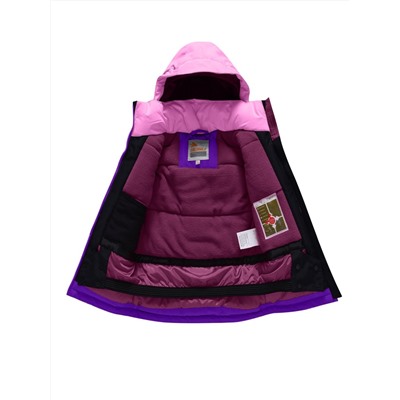 Горнолыжный костюм для девочки фиолетового цвета 9316F